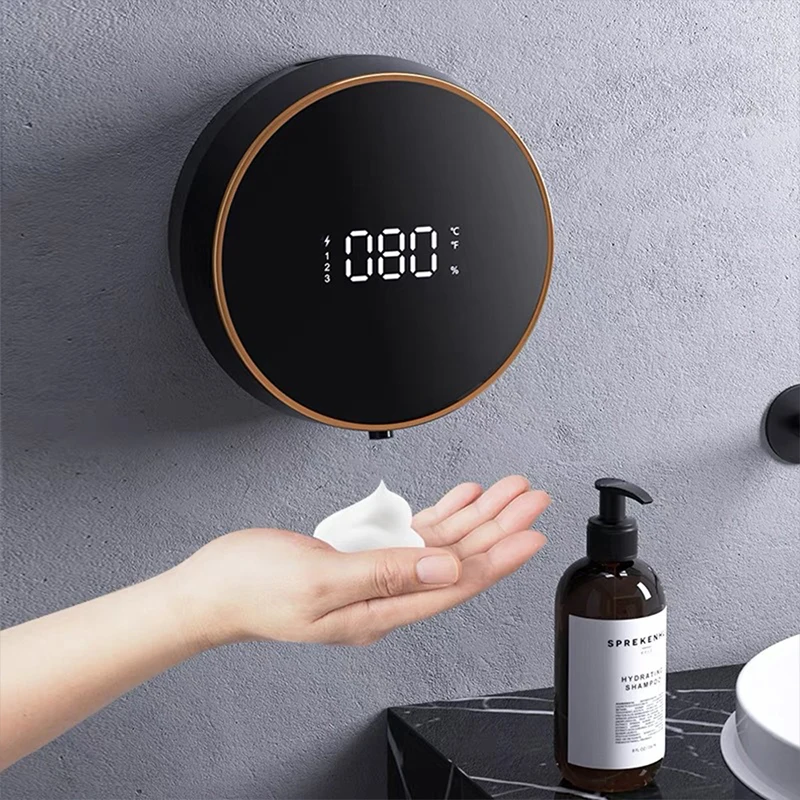 Wall Mounted Soap Dispenser Smart Phone Washing Phone USB Charging Foam Machine Infrared Automatic Sensing