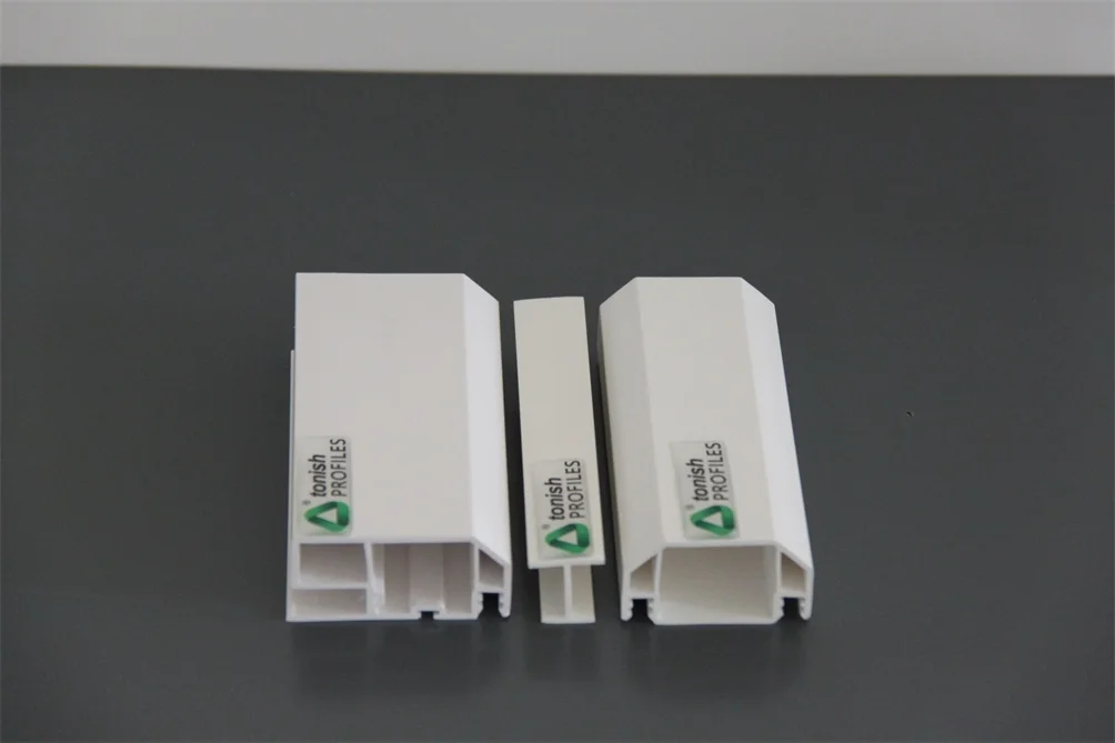 Europe standard upvc window frame profile White UPVC Profile for Window And Door