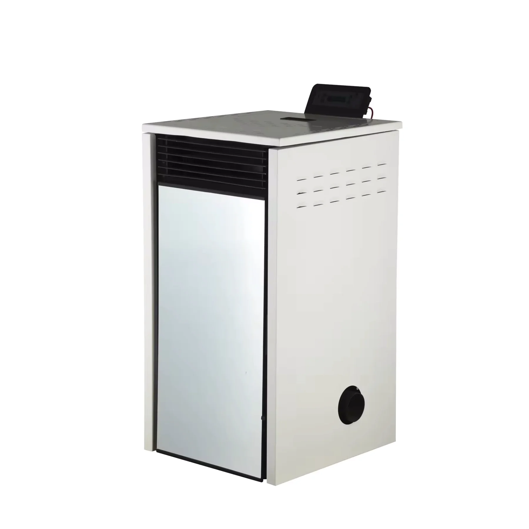Modern Design Cast Iron Pellet Heater from China Indoor Heating Granular Furnace Particle Stove for Household & Villas Fuel Wood