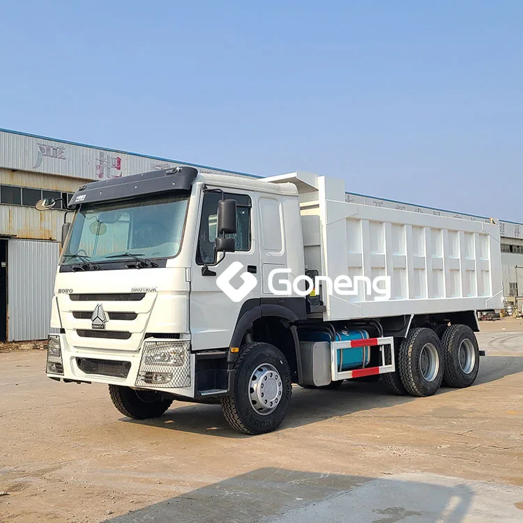good condition 10 wheeler dump truck used howo sinotruck in jamaica ghana tipper truck price lowest