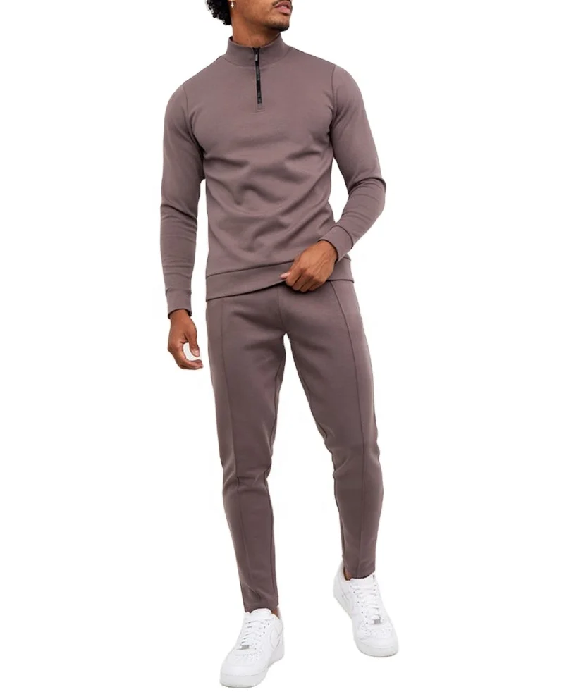 VIM Custom Performance Men Jumpers Work Leisure Top Long Sleeve 1/4 Zip Pullover Quarter Half Zip Sweatshirts