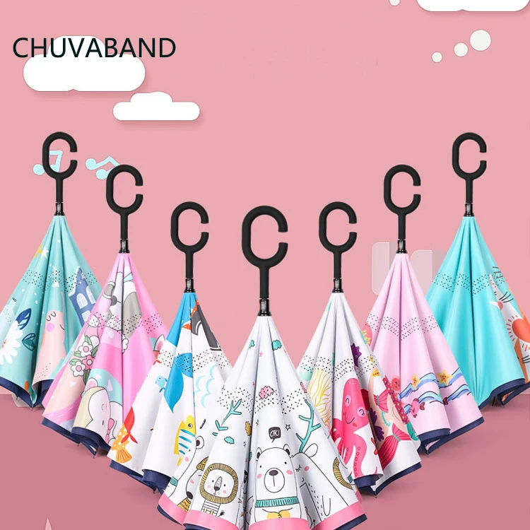 Зонты CHUVABAND диагональю 21 дюйм, 8K, от производителя, прямой детский зонтик на заказ, мультяшный зонтик для девочек и мальчиков