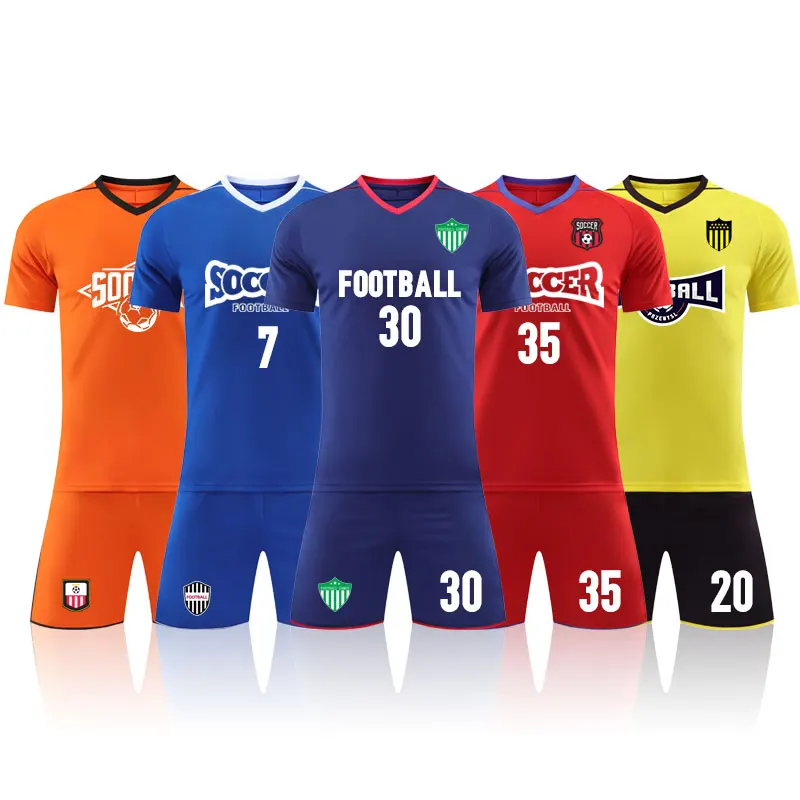 New design Custom soccer wear Design Club Team Name football jersey Training Club Quick Dry soccer uniform