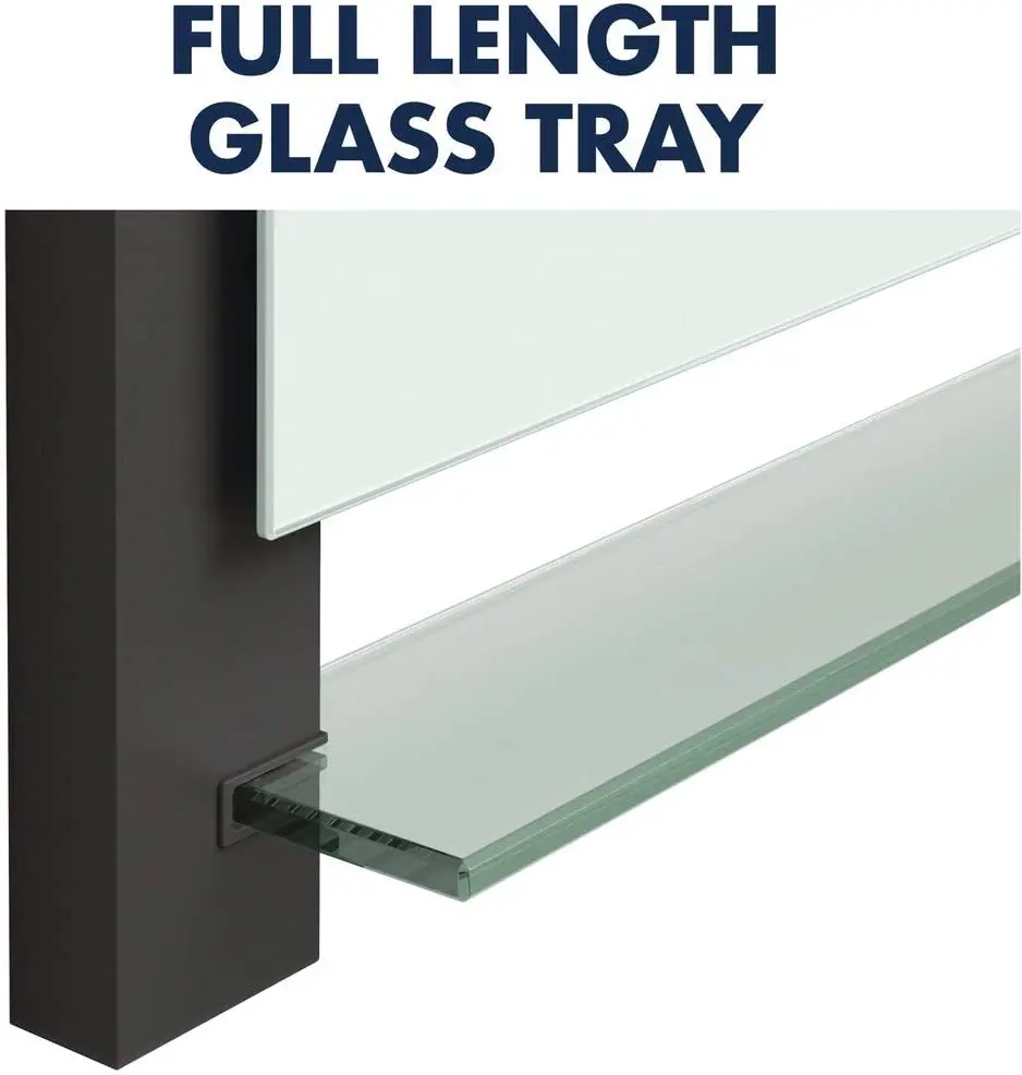 Wall Mounted Glass Whiteboard Easy Install Frameless Magnetic Heat Tempered Glass Board For School Office