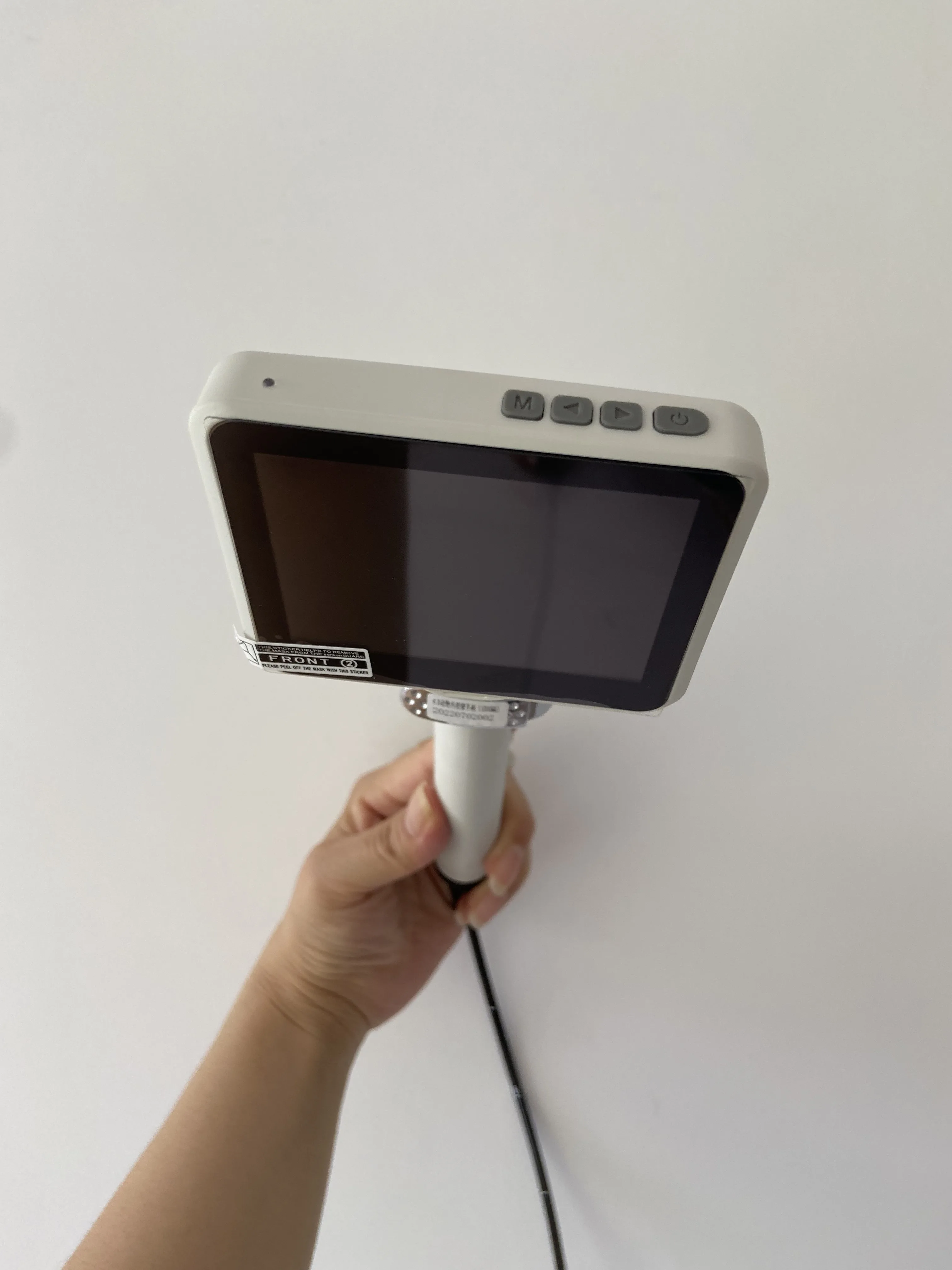 4.8mm flexible video VET endoscope laryngoscope with 2.6mm working channel for veterinary