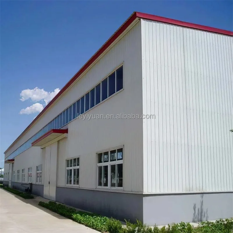 One Stop Service Fabricated Prefab Building Prefabricated Steel Structure Warehouse with Three-Storey