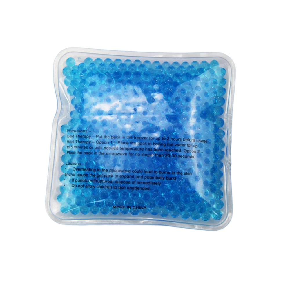 Medical Massage Cheap Ice Pack Gel Beads square Hot Cold Pack for Mommy Postpartum