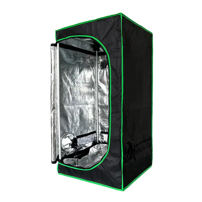 LED Light Full Spectrum Indoor Complete Kit Hydroponics Grow Box with Ventilation System Grow Tent Kit for New Grower