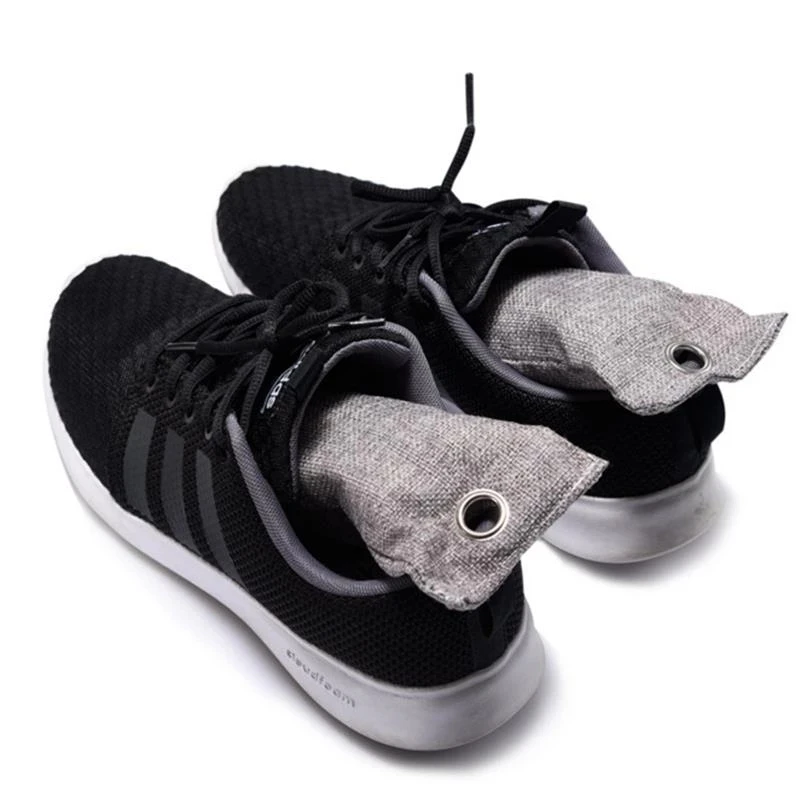 75G Moso Bamboo Charcoal Bag Remove Shoe Odor Removal Activated Carbon Shoe Deodorizer Bag for Home USE
