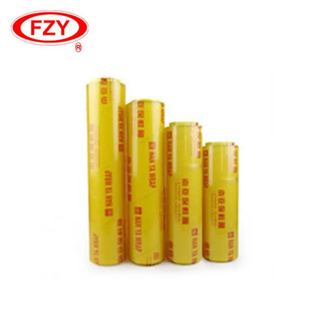 popular best fresh transparent PVC/PE cling film