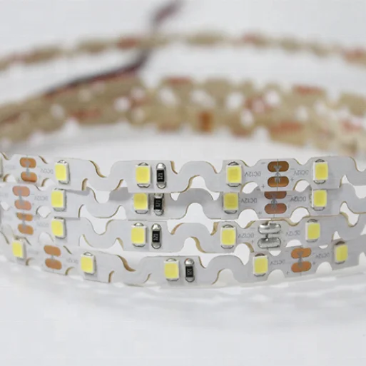 Светодиодная лента высокой яркости зигзаг SMD 2835 Гибкая 12 в 300 светодиодов/5 м