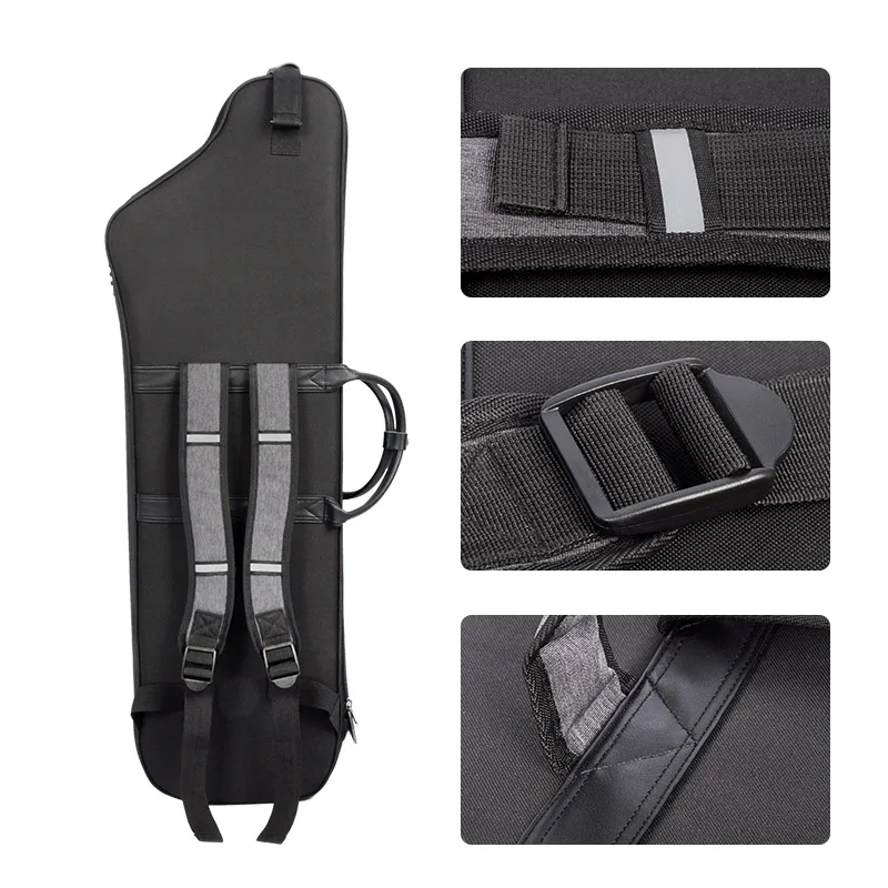 Baritone Saxophone bag directly Oxford Cloth Carrying Backpack Soft Sax Gig Bag outdoor perform music instrument bag