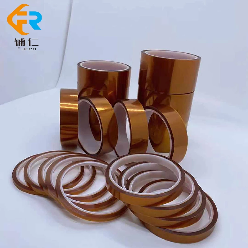 Brown gold finger high-temperature resistant adhesive tape without residue polyimide insulation high-temperature adhesive