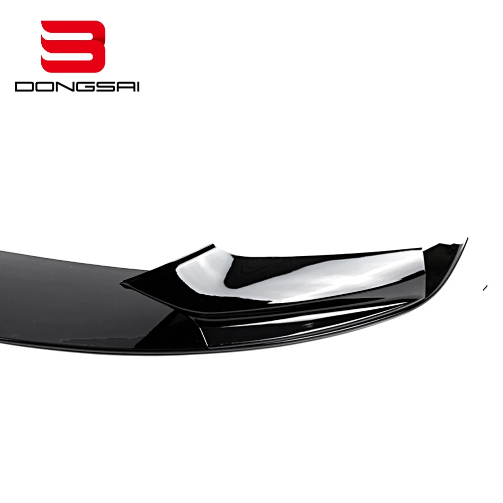 MP Style Gloss Black Front Bumper Chin Lip Front Spoiler Splitter for BMW 5 Series F10 520i 540i 2010-2016