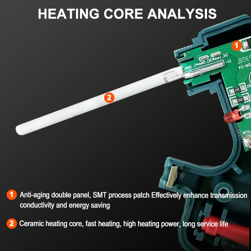 Wholesales Price60W Handheld Internal Heating Soldering Iron Gun Automatical Send Tin Gun Soldering