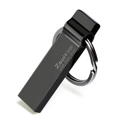ZSUIT High Quality 4GB/ 8GB/16GB Pen Drive 2.0 3.0 Custom logo USB Stick 32GB 64GB Metal USB Flash Drives