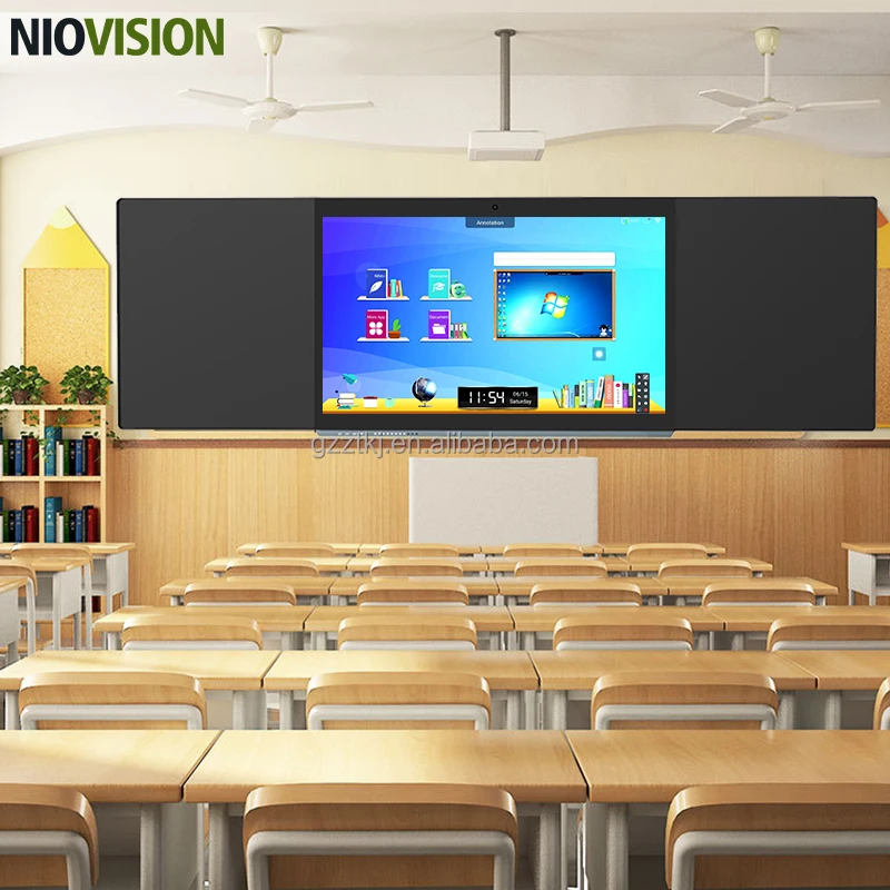 Hot Selling 75 86 Inch Multitouch All in One Android System School Classroom Teaching Smart Nano Blackboard