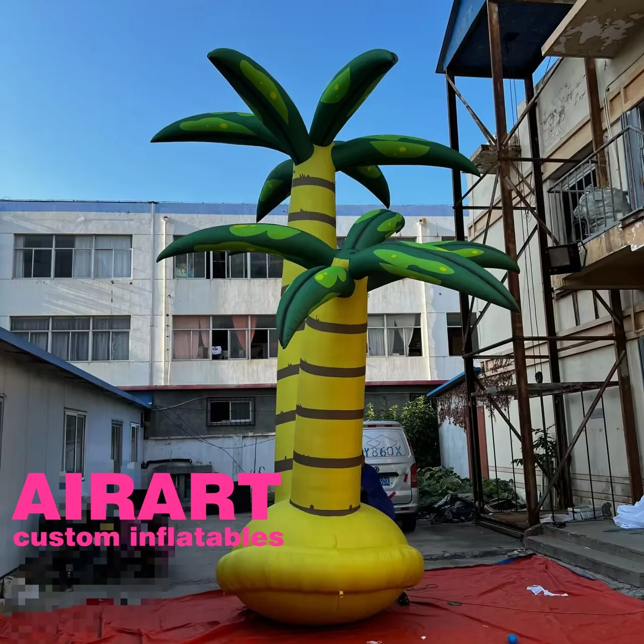 Hot sale inflatable coconut tree inflatable coconut palm balloon