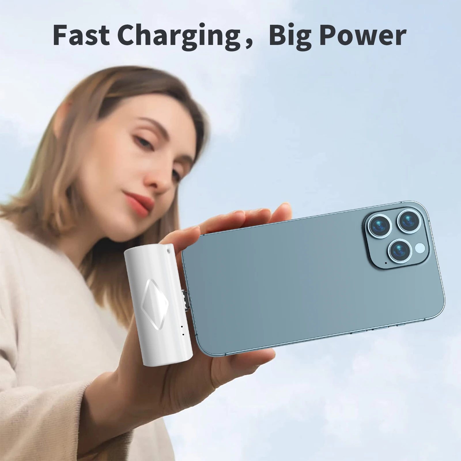 Top selling products 2023 15W fast charging Portable power supply Mobile phone power bank For iPhone