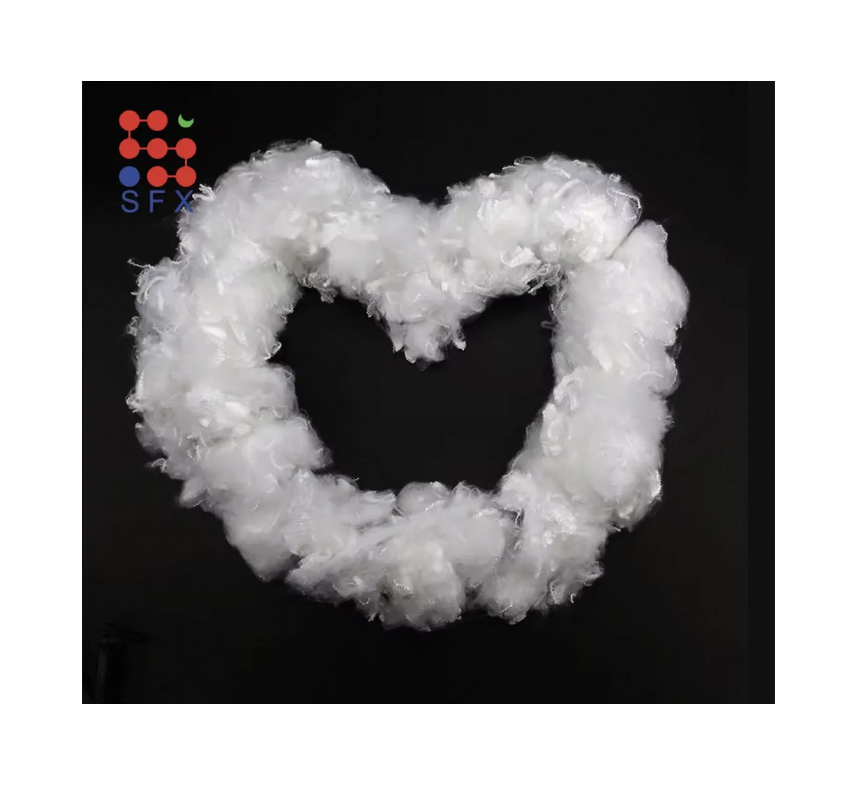 Acid Resistant Low Melt Sofa Foam Dacron Synthetic Fill SFX Polyester Staple Fiber
