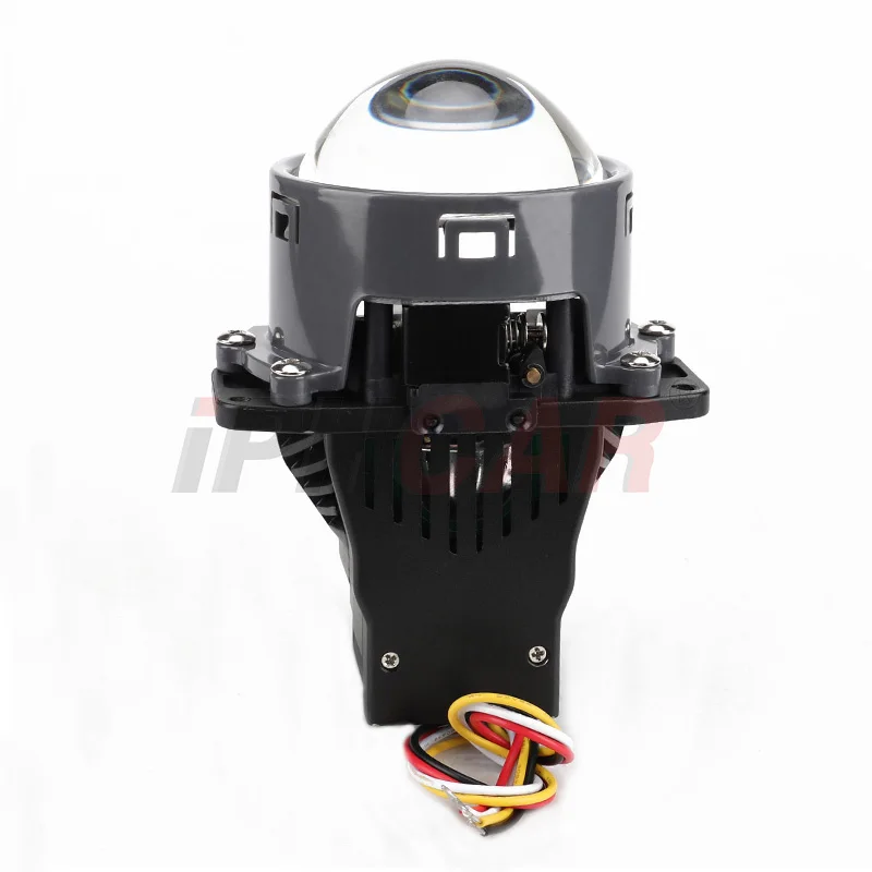 iPHCAR Auto Parts Premium 3inch LED Laser Projector Lens with Flat Cut Off Blue Lens Coated