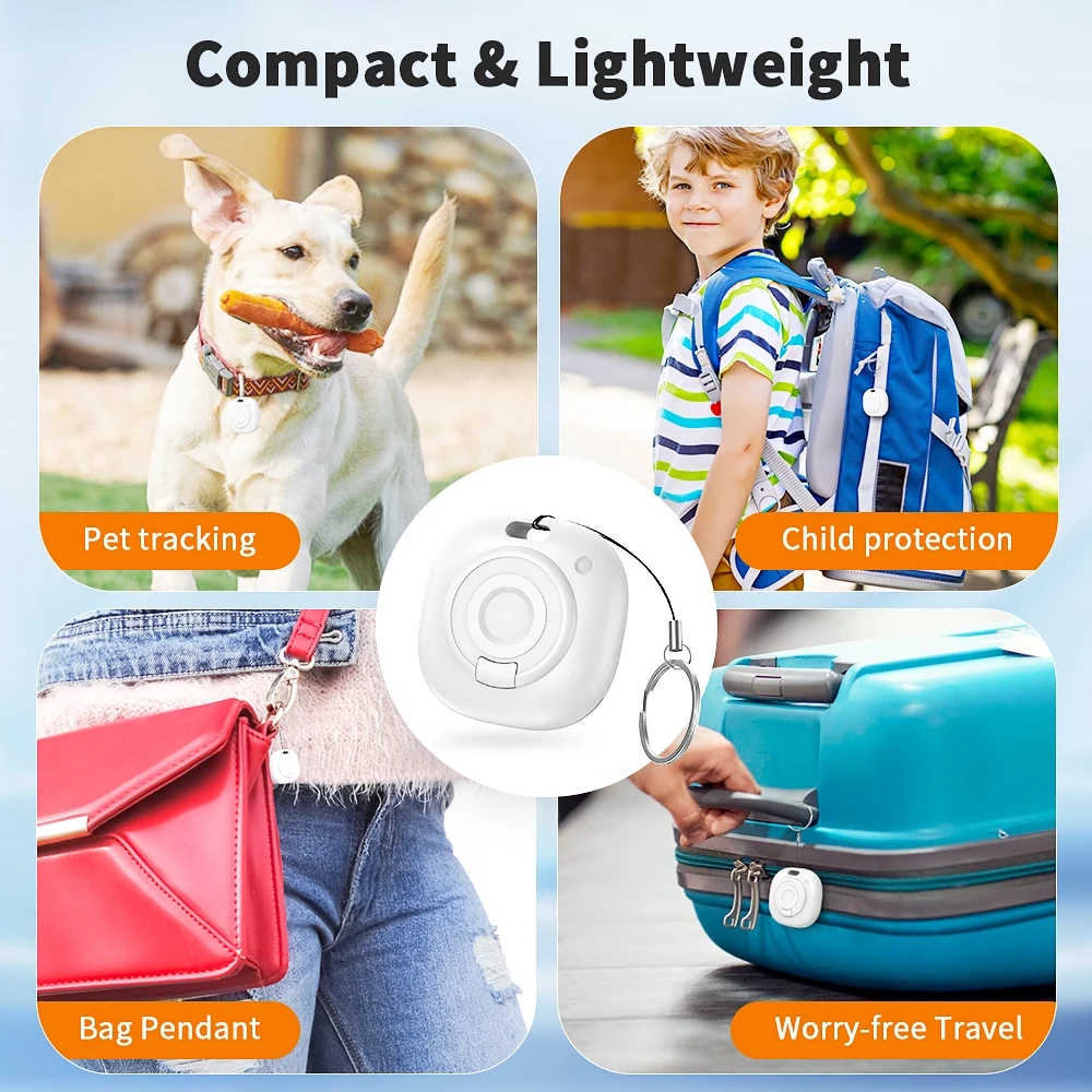 Tize New Arrival Smart Tag Find My Tag AirTag Tracker Locator Finder for Pet Keys Wallet Card Bag Anti-lost Device