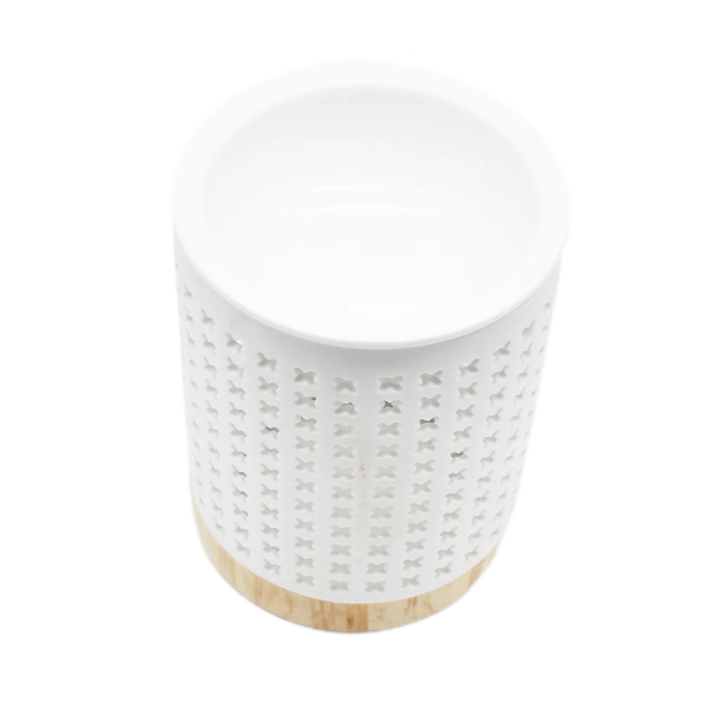 ceramic candle holder Ceramic Candle Oil Burner White fashion ceramic candle holders matte for  cheerful mood