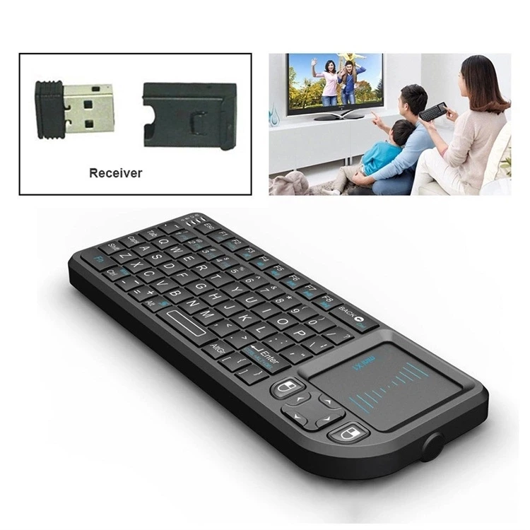 mini X1 keyboard 2.4g wireless RII X1 mini keyboard touch pad mechanical keyboard mini