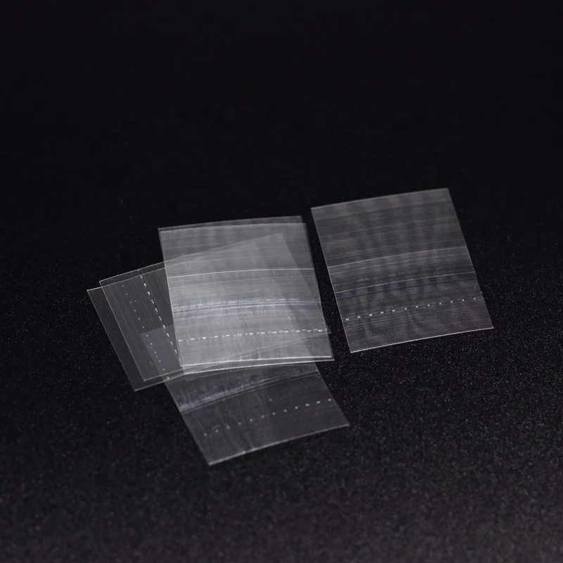 PVC clear shrink sleeve heat sealing for lids