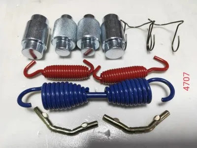 American Truck Trailer Axle Lined Lining Brake Shoe with Hardwair Repair Spring 4709 4707 Brake Shoe kit