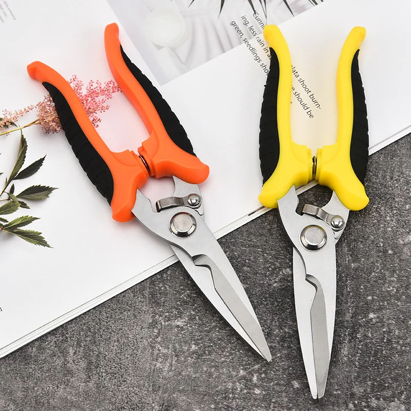 Stainless Steel Garden Shears Repairing Tree Branches Scissors Outdoor Garden Tools Sharp Garden Pruner Harvest Scissors