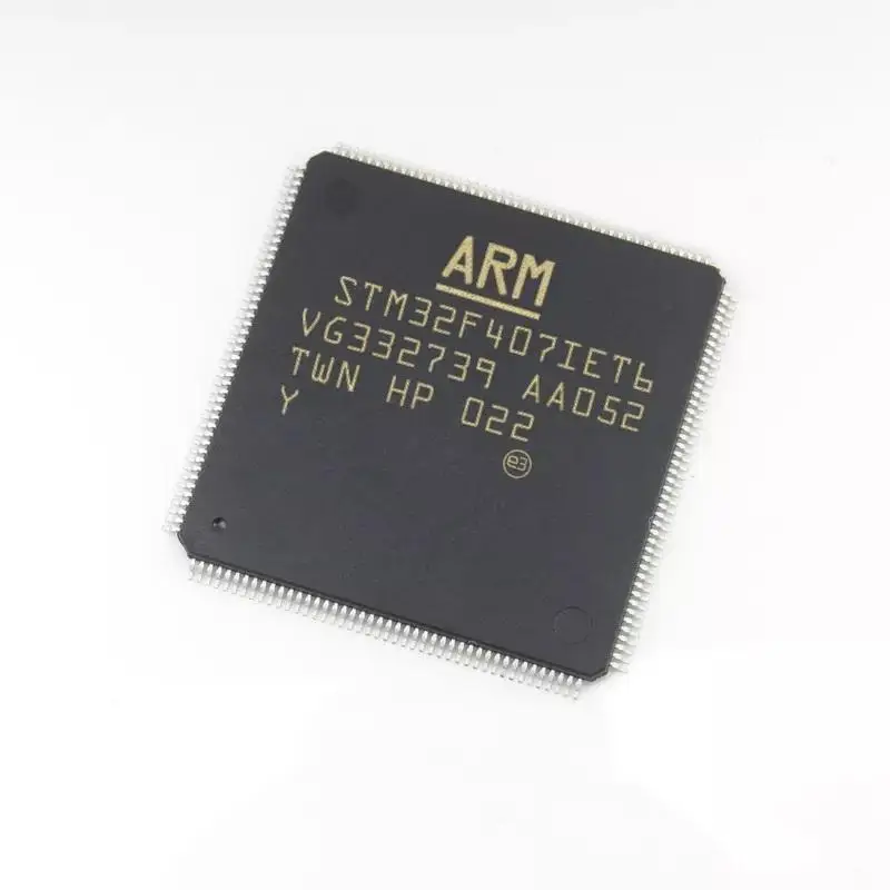 In Stock STM32F407IET6 IC chips Transistors Electronic components Integrated circuit Capacitor STM32F407IET6