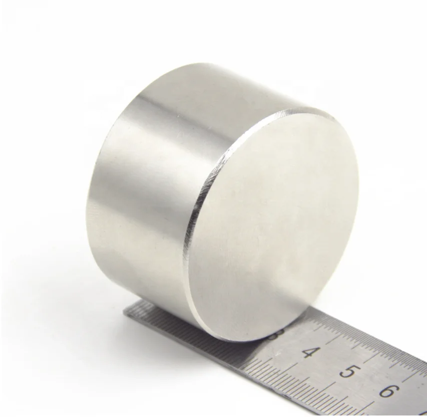 Оптовая продажа цилиндрический магнит N52 50x30 мм большой размер неодимовый круглый магнитный