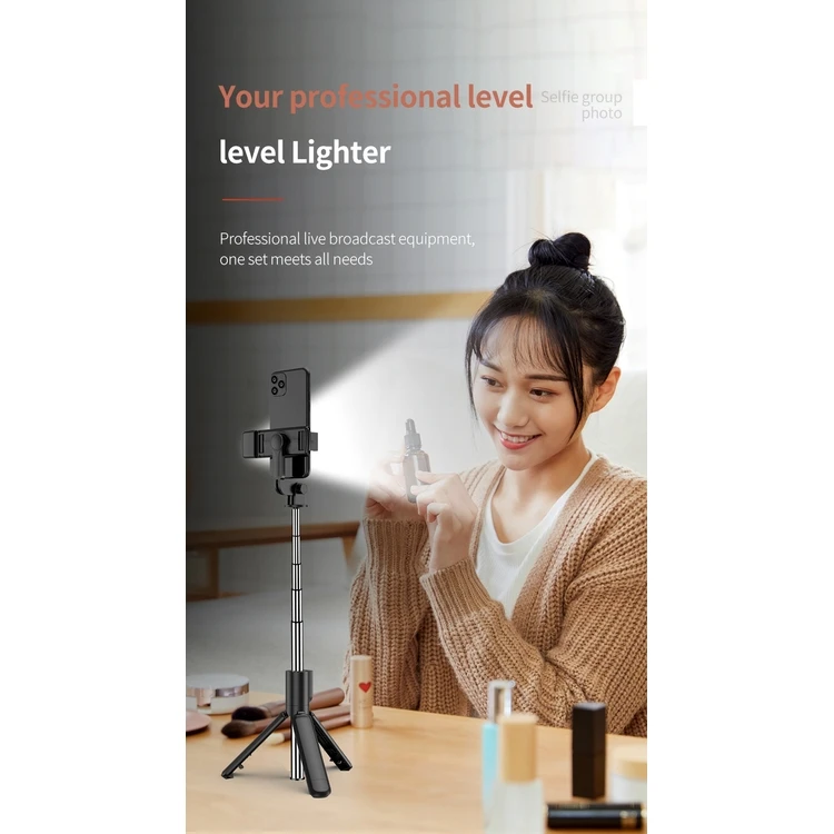 Gimbal Stabilizer Tripod Selfie Stick Handheld Anti-Shake Selfie Video Stabilizer For Phone