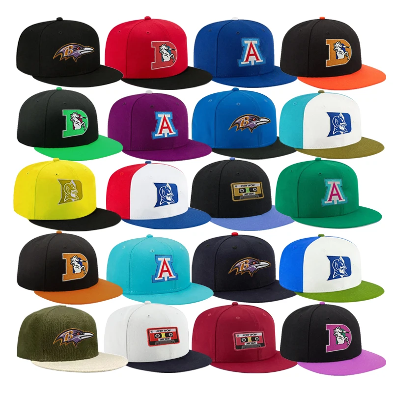 Hot Sale Customized LOGO For Men Sports Snapback Trucker Hat Sports Baseball Caps Adjustable Snapback Caps