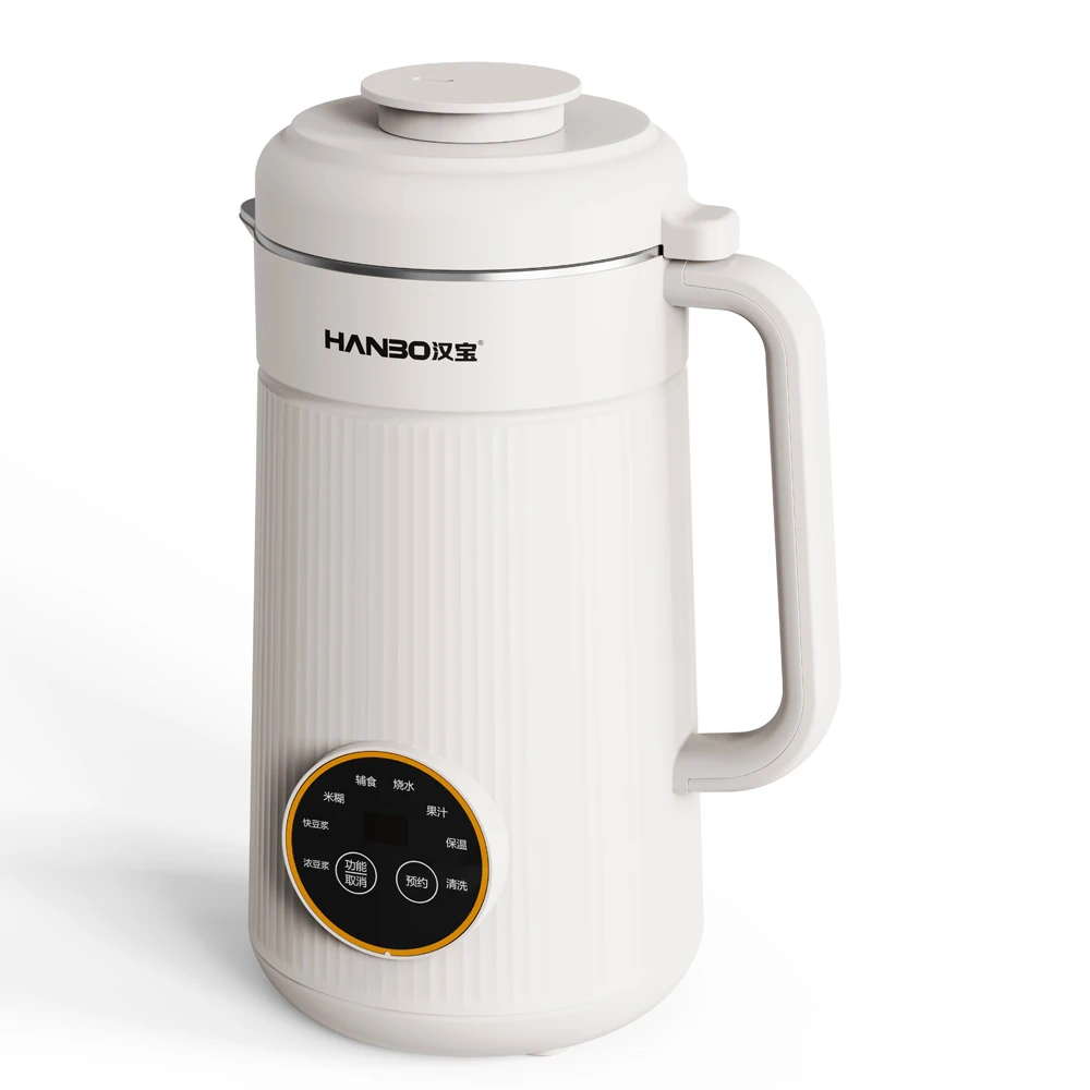 1400ML multifunctional stirring heating soybean milk machine 800w nut milk maker machine fruit mixers