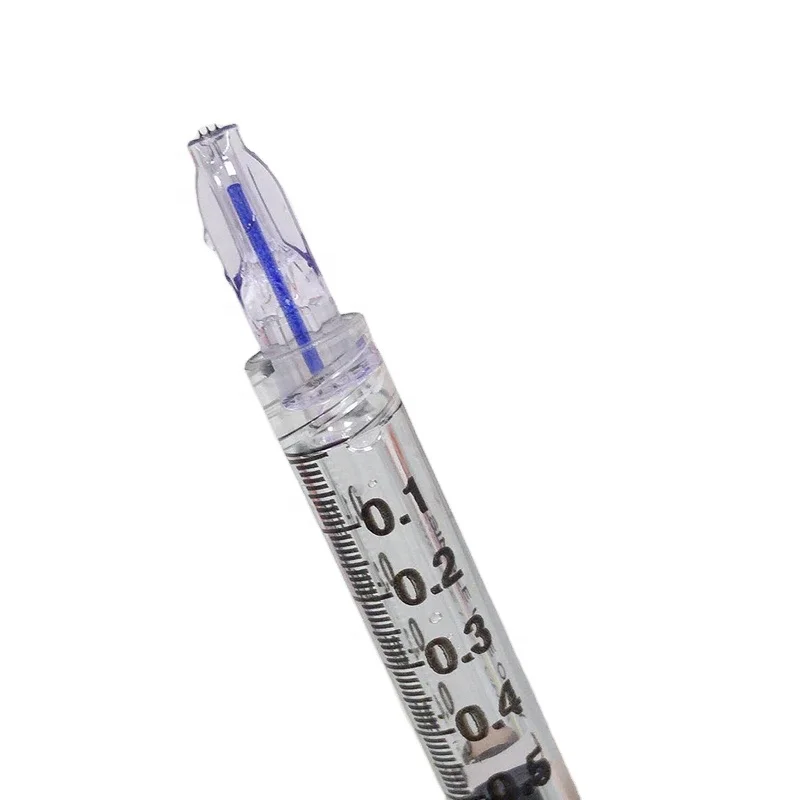 
2021 New 3pins meso nano needles for Hyaluronic acid filling commercial Acne Removal Skin Rejuvenation Acne Removal Moisturize 