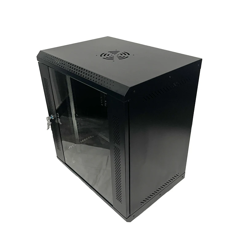 12U Data rack cabinet Network server cabinet with cooling mesh cabinet doors