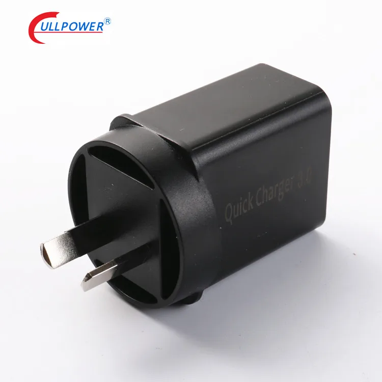 18W QC3.0 charger quick fast charging kc kcc pse charger for Japan and Korea ccc for China 5v 9v 12v
