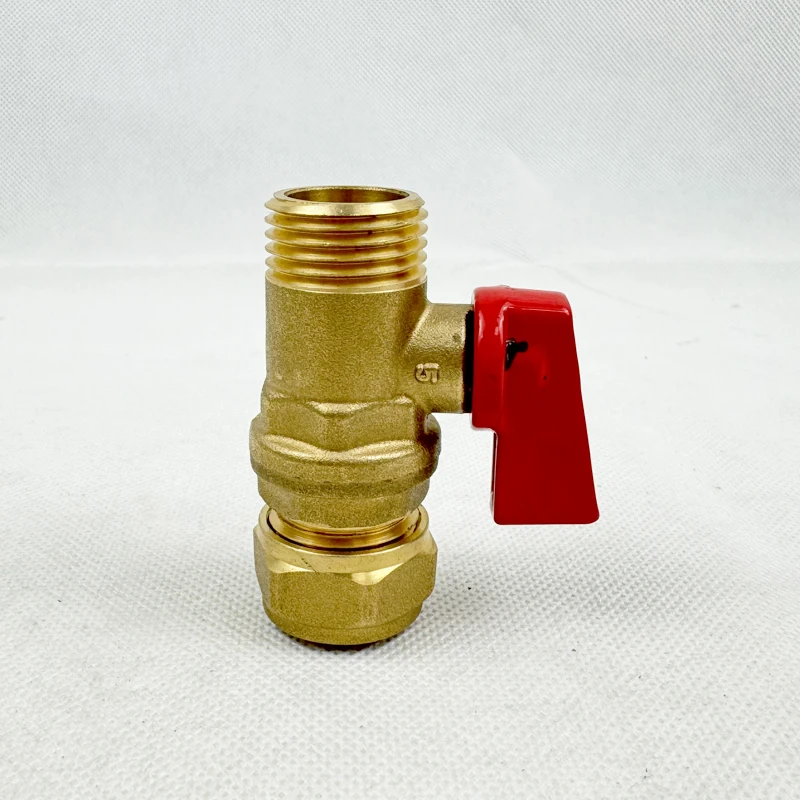 Изготовленный на заказ латунный сплав 2000psi водяной газ мини-Pex медный шаровой клапан высокотемпературный завод изготовленный с завода базовый контроль