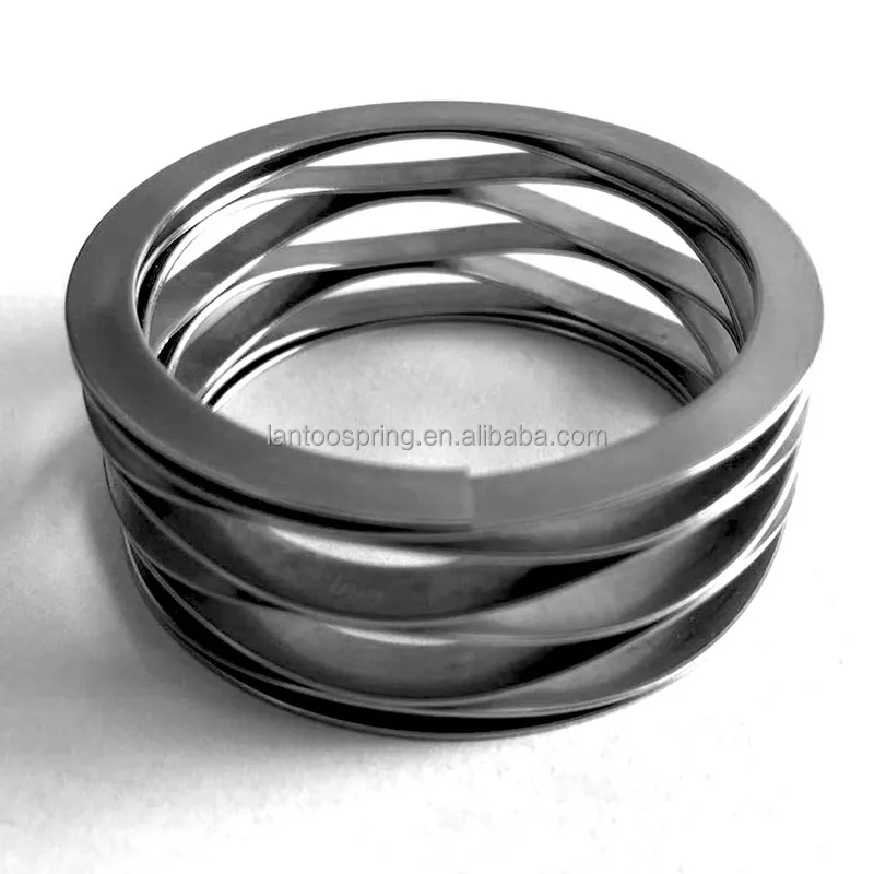 Hot Sales Multi-turn Wave Springs Wavy Compression Springs with Plain Ends OD44.45mm
