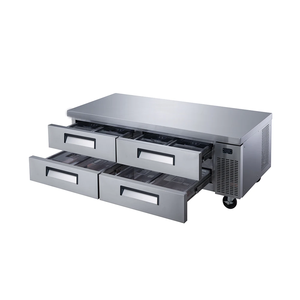 Factory Price Freezer Refrigerator Workbench Chef Base Refrigerator Drawer