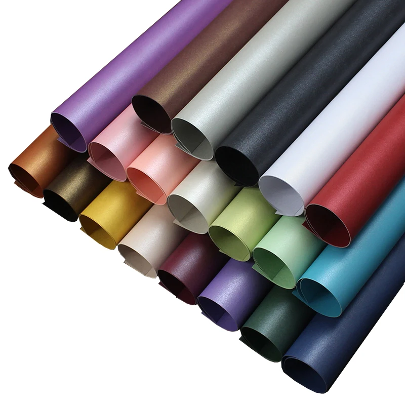 Eco-friendly Specialty Wrapping Paper Pearlized Paper