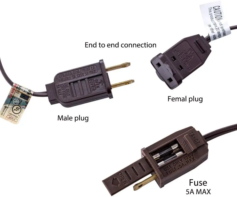 
10 Lights Electric Outdoor Garden Decoration ST38 ECO LED String Lights 