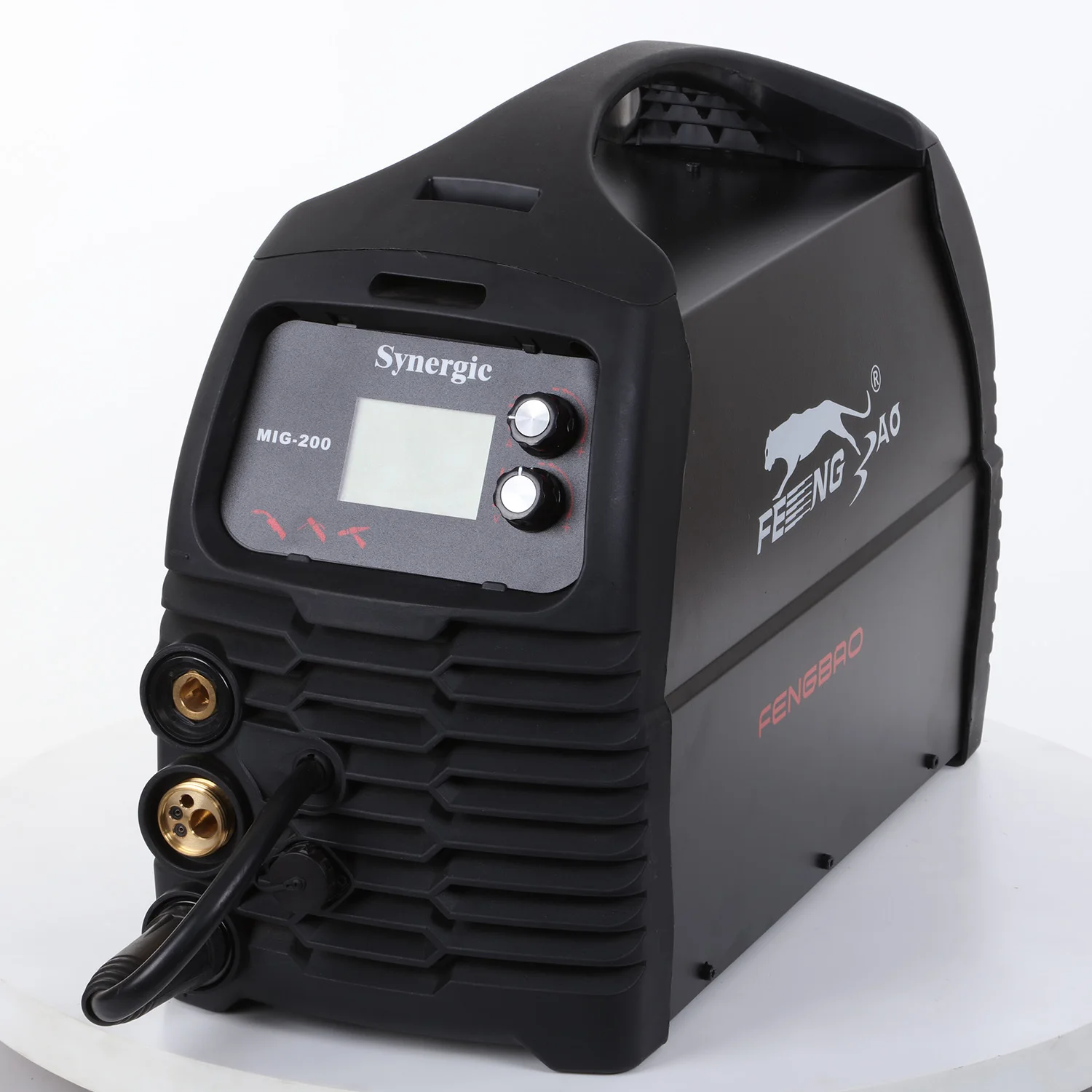 inversora soldadora mig mag machine tig mig 200 igbt new style LCD