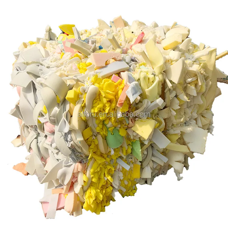 recycled PU trimming foam in waste foam of PU sponge scrap with good quality supply from CHINA
