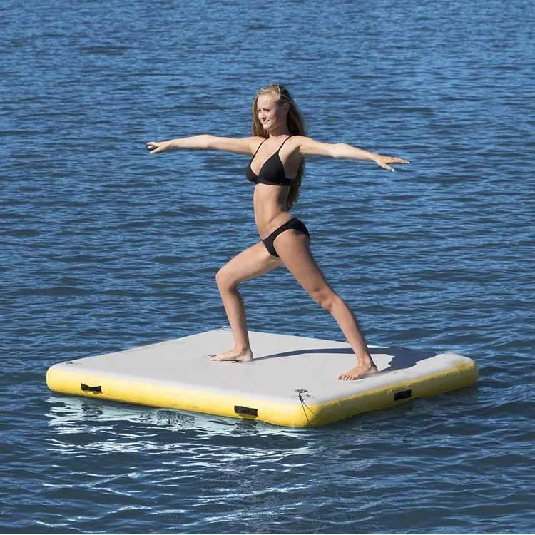 Inflatable Floating Dock Inflatable Swim Water Platform