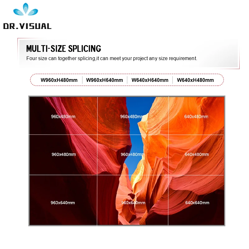 DR VISUAL Magnetic Module Design indoor led display outstanding contrast ratios led curtain display