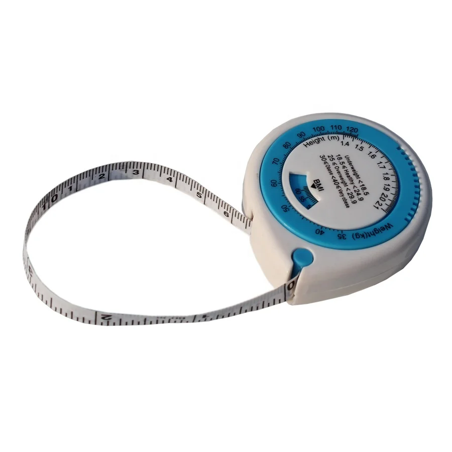 1.5m 60inch BMI tape measure body measuring tape soft tape measure with logo