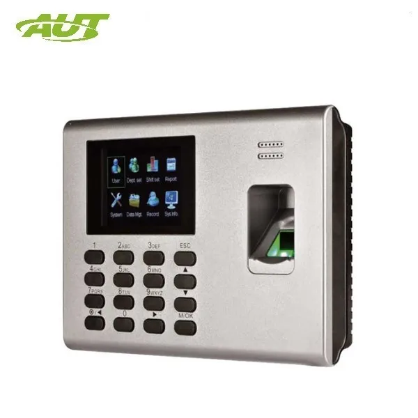 K40 Built-in 2000 mAh Battery Time Attendance Terminal Payroll System And Access Control